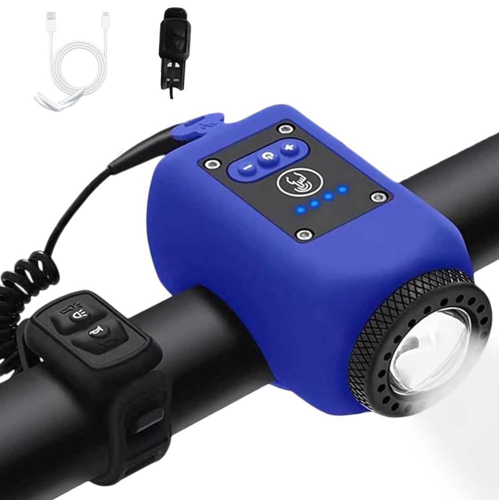URBANANNESTIFY™ 2-in-1 design with bike light and horn