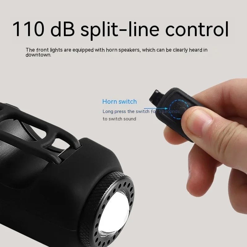 URBANANNESTIFY™ 2-in-1 design with bike light and horn