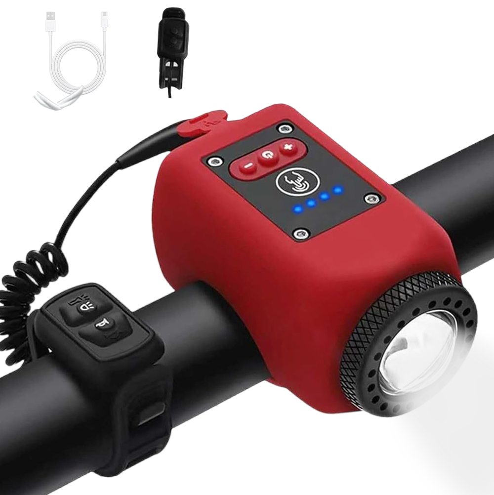 URBANANNESTIFY™ 2-in-1 design with bike light and horn